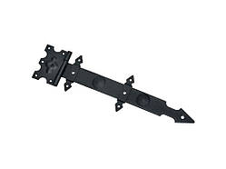 Петля стріла 510мм чорний оксамит Замок-420 (117мм) ТМ БєМаС