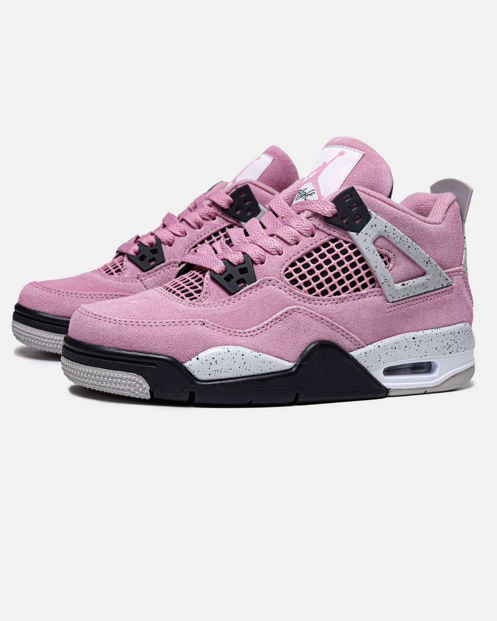 Жіночі кросівки Air 4 Retro Orchid Pink Grey AQ9129-501, фото 1