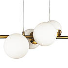 Сучасна підвісна люстра у бронзовому кольорі 7521010-6 AGD+WH (BRONZE), фото 2