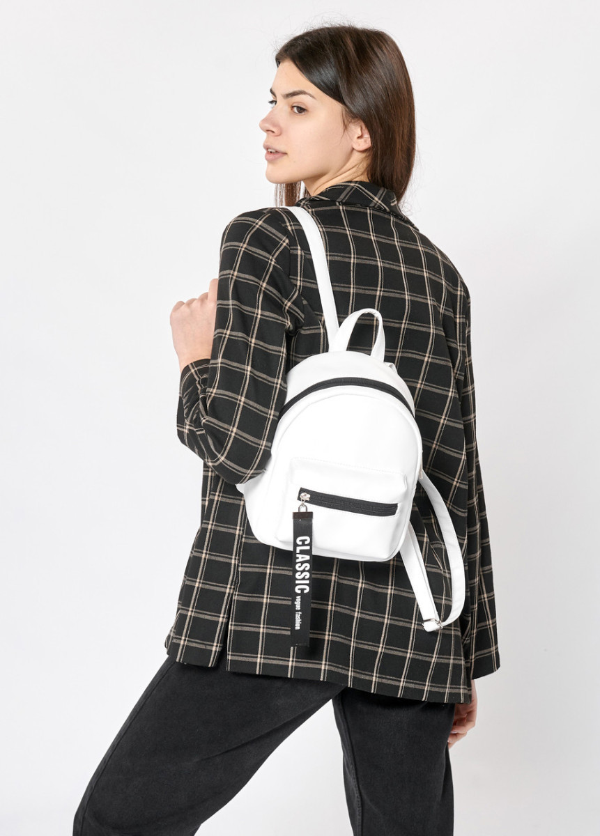 Жіночий Рюкзак високої якості українського виробництва - білий 5062838