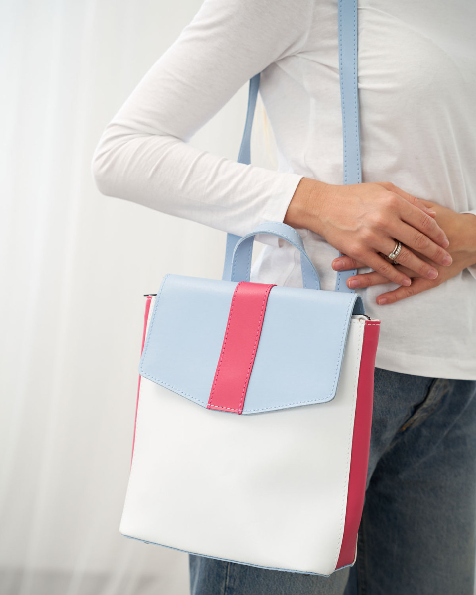 Жіночий рюкзак «Клоді» білий 4958374