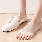 Жіночі шкарпетки від мозолів та натоптишів, Універсальний розмір / Бавовняні шкарпетки для стоп / Напівноски, фото 3