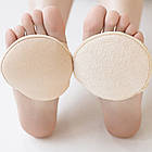 Жіночі шкарпетки від мозолів та натоптишів, Універсальний розмір / Бавовняні шкарпетки для стоп / Напівноски, фото 4