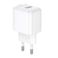 Мережевий зарядний пристрій BOROFONE BAS42A Potential single-port QC3.0 charger(EU) White