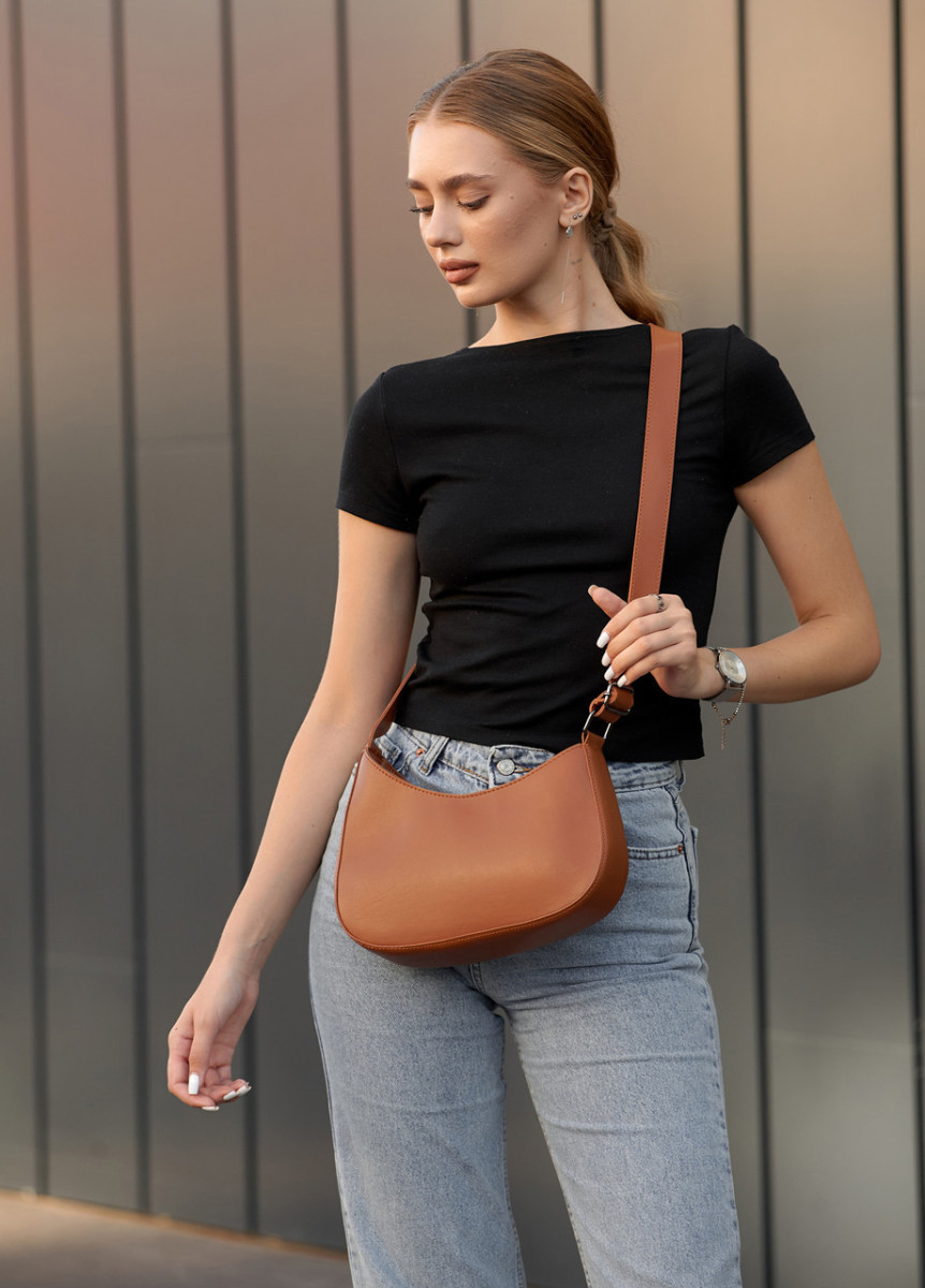 Жіноча сумка від українського виробника, високої якості - коричнева 5062899, фото 1