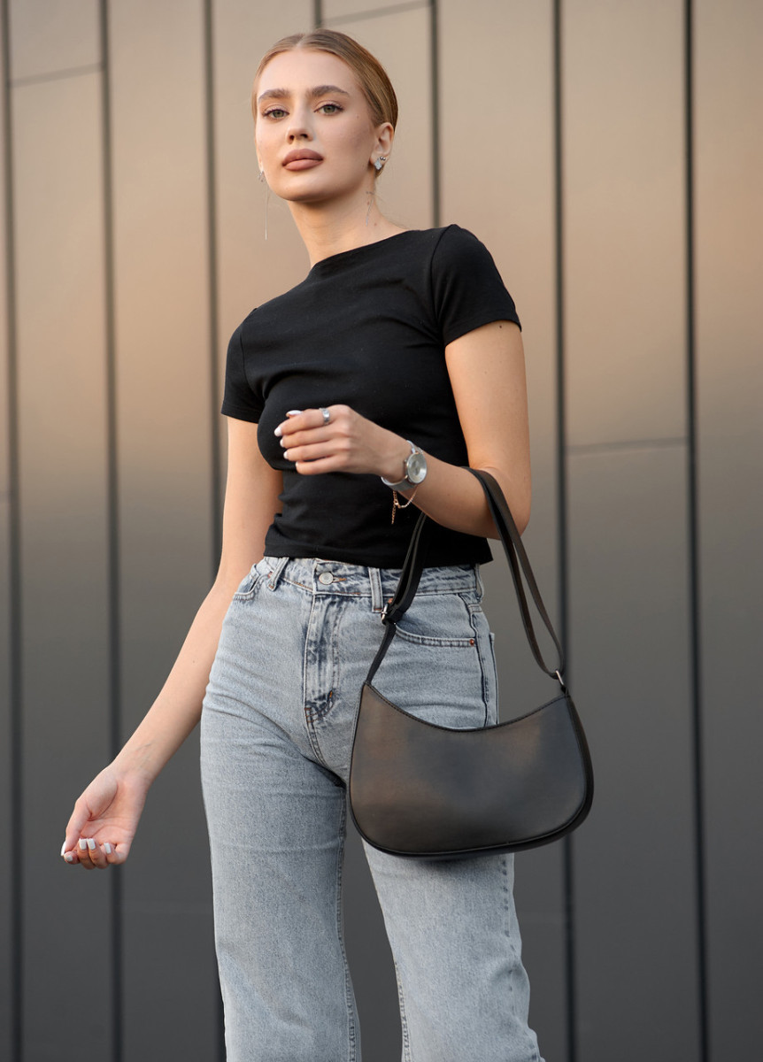 Жіноча сумка від українського виробника, високої якості - чорна 5062900, фото 1