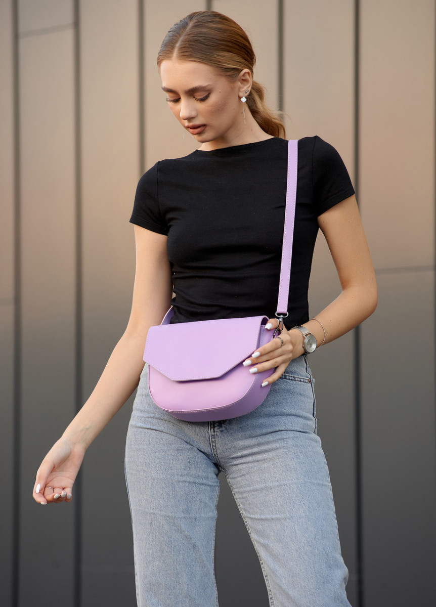 Жіноча сумка від українського виробника, високої якості -  лаванда 5062904