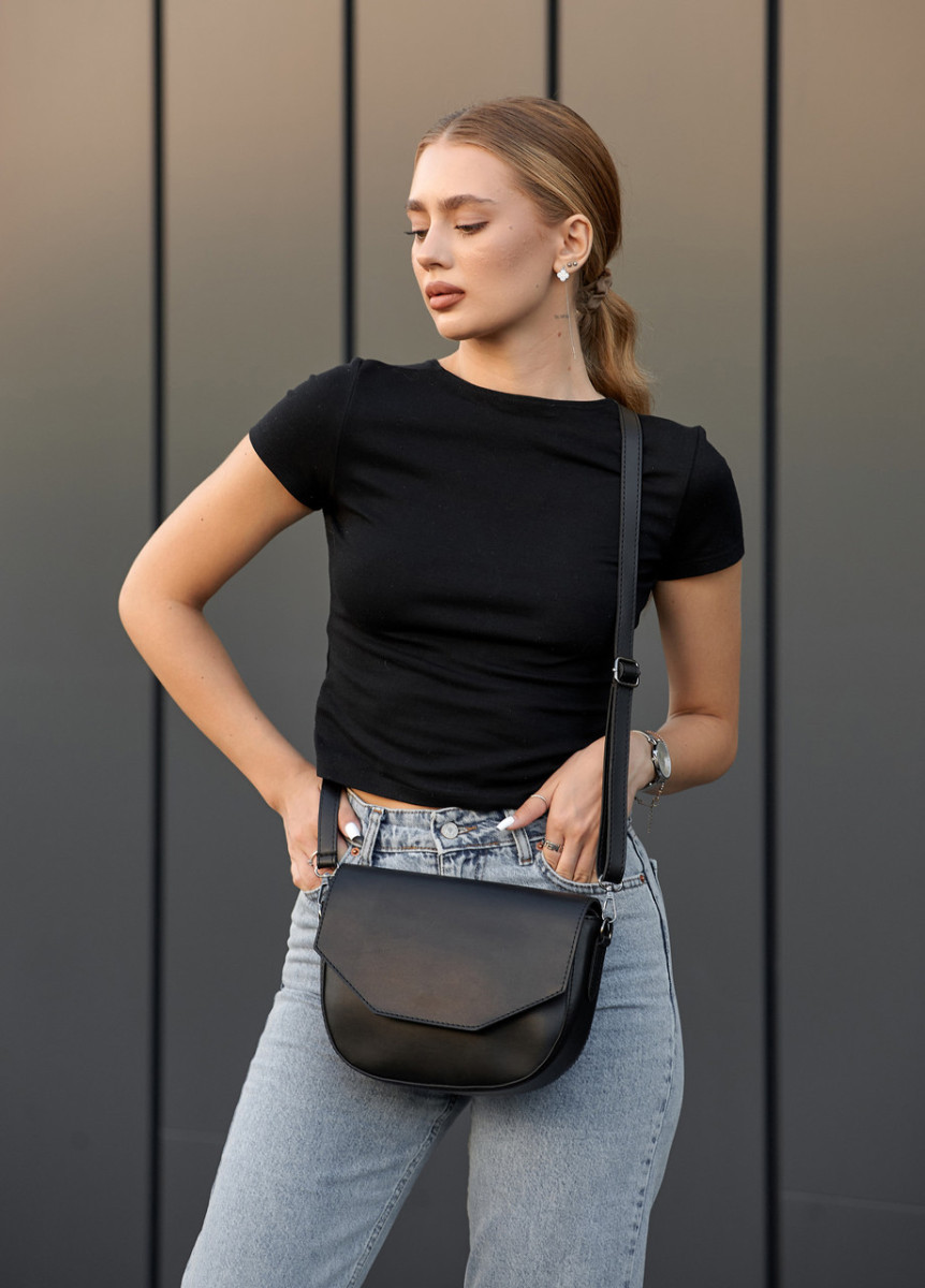 Жіноча сумка від українського виробника, високої якості - чорна 5062905, фото 1