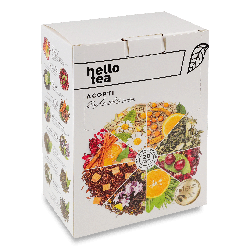 Hello Tea Асорті листовий 20 смаків, 47г