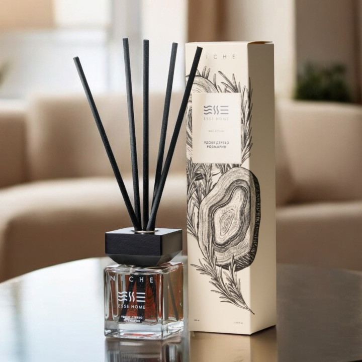 Аромадифузор для дому Esse Home Niche Удове дерево Розмарин, 100 мл, фото 1