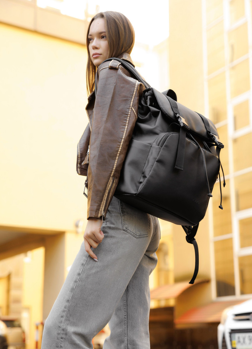 Жіночий Рюкзак стильний - чорний 5062482