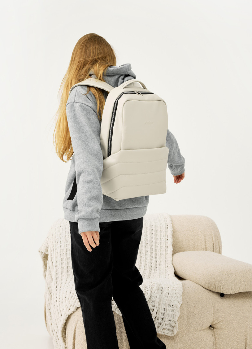 Жіночий рюкзак високої якості українського виробництваТОП продажу, сірий 5062370, фото 1