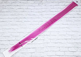 Пас. Волосся на заколці.  Довжина 50см. Однотонні. Колір малиновий. 1шт.