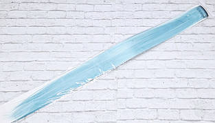 Пас. Волосся на заколці.  Довжина 50см. Однотонні. Колір блакитний. 1шт.