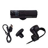 Велосипедний ліхтарик LEADBIKE M02-OSRAM 400LM акумулятор 2000 mAh waterproof children lock Type-C USB, фото 6