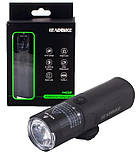 Велосипедний ліхтарик LEADBIKE M02-OSRAM 400LM акумулятор 2000 mAh waterproof children lock Type-C USB, фото 7