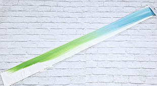 Пас. Волосся на заколці.  Довжина 50см. Двокольорові. 1шт.