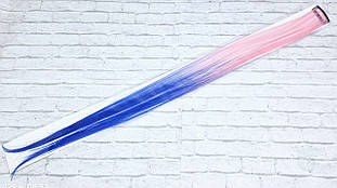 Пас. Волосся на заколці.  Довжина 50см. Двокольорові. 1шт.