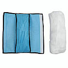 Подушка на ремінь безпеки в авто, 28х12см, Блакитний / Подушка адаптер ременя безпеки для дітей, фото 9