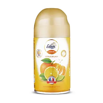 Аерозольний балон освіжувач 260мл Edem Вибуховий цитрус