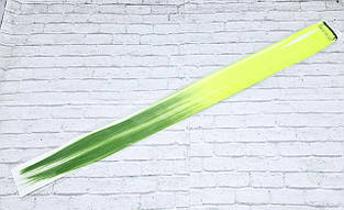 Пас. Волосся на заколці.  Довжина 50см. Двокольорові. 1шт.