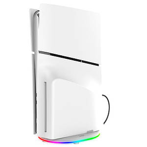 Док-станція Ipega Charge stand for PS5 Slim Disc / Digita |RGB, USB/Type-C| white (PG-P5S035SA)