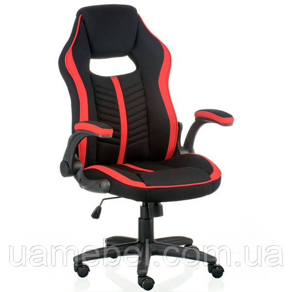 Крісло Special4You Prime Black/Red E5555