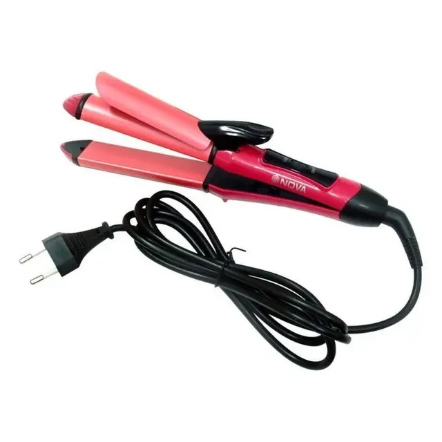 Плойка-праска для волосся Nova 2in 1 Beauty Set NHC-2009 Розпродаж