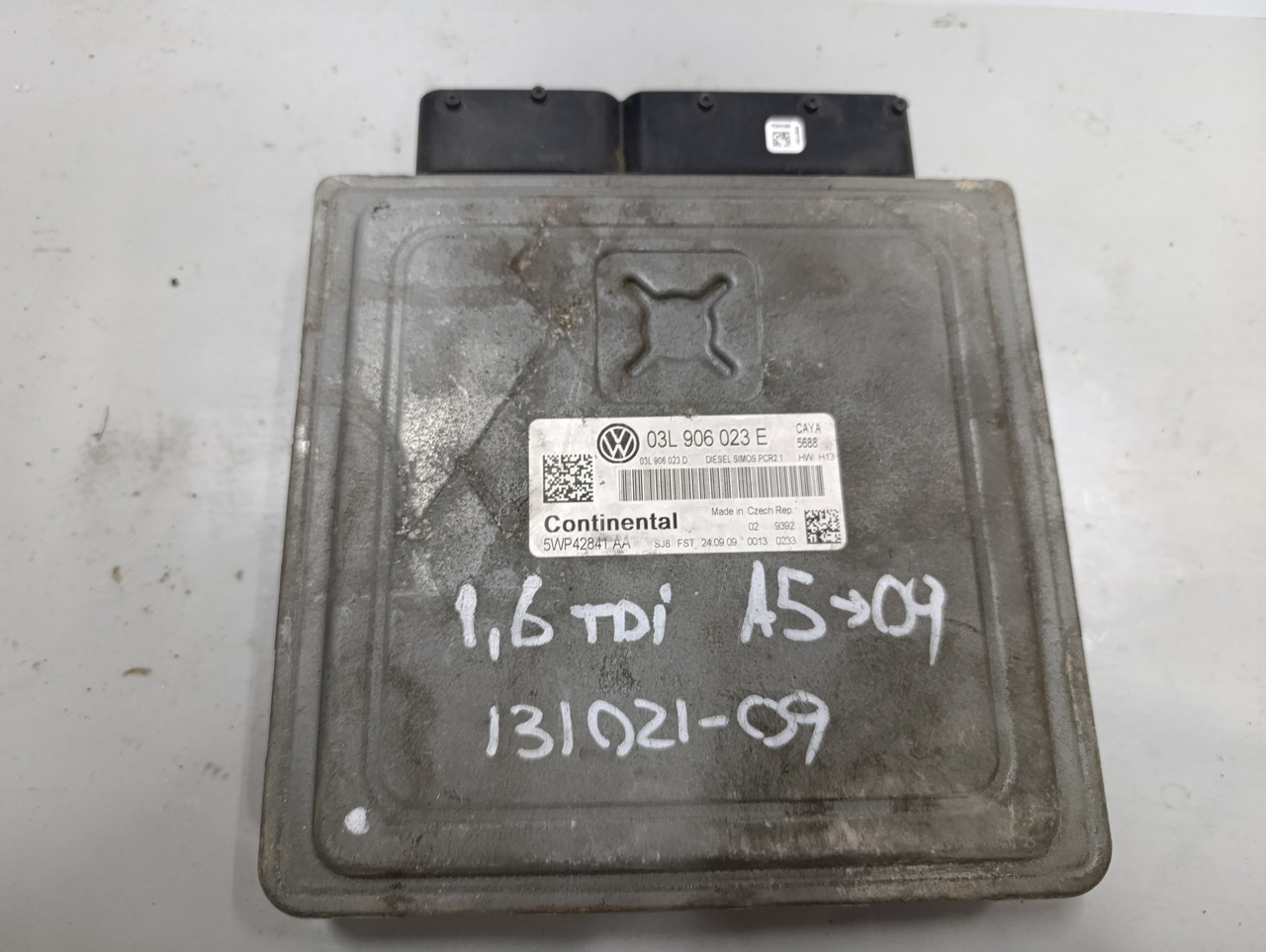Volkswagen Polo 2009-2016 1.6TDI Блок керування двигуном 03L906023E