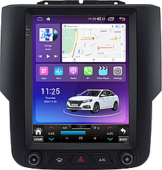 Штатна магнітола Mekede TS6 Dodge RAM (2013-2019) Tesla screen Tesla style Android