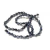 Крапля 6*8 мм гематитовий (+-62шт)