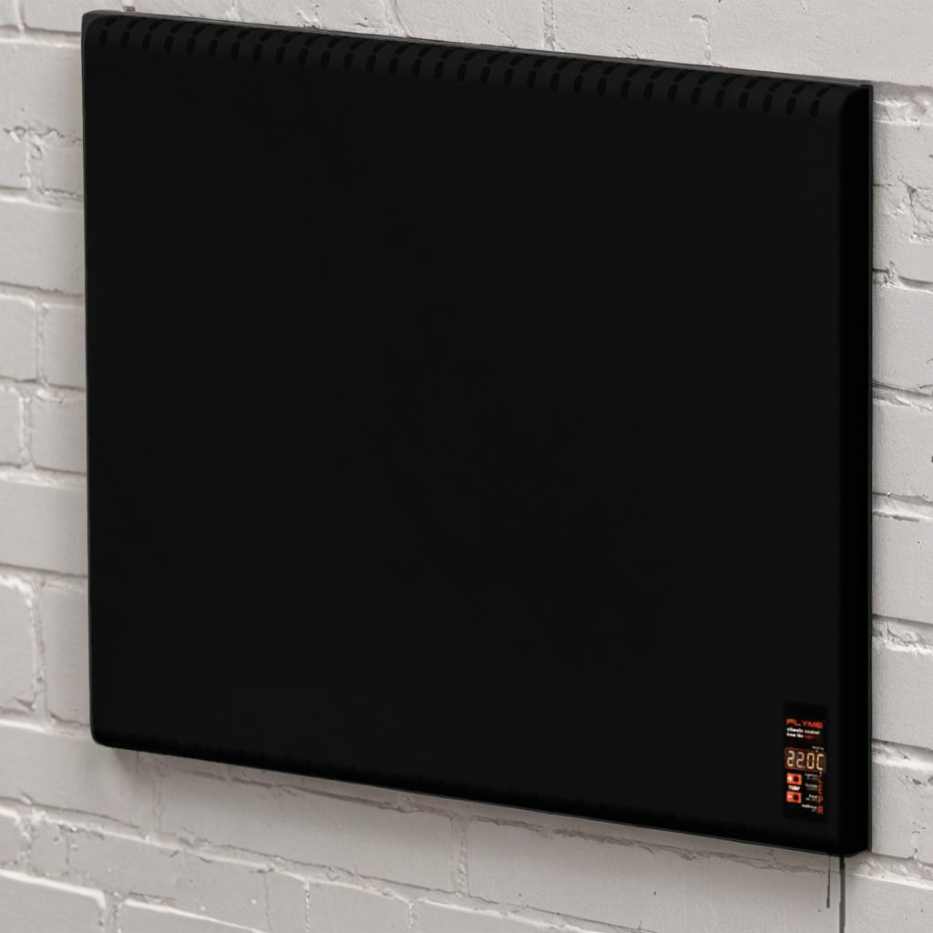 Гібридний інфрачервоний конвектор Flyme M400 чорний з програматором, 400 Вт, до 8 м.кв, фото 1
