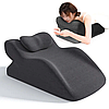 Подушка ергономічна для підтримки тіла Розслаблення Relax Pillow (Чорний), фото 3