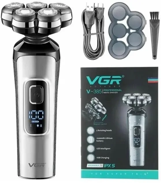 Роторна електробритва VGR V-385