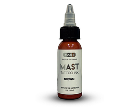 Чорнило для татуювання Mast Tattoo Ink BROWN, 30 мл