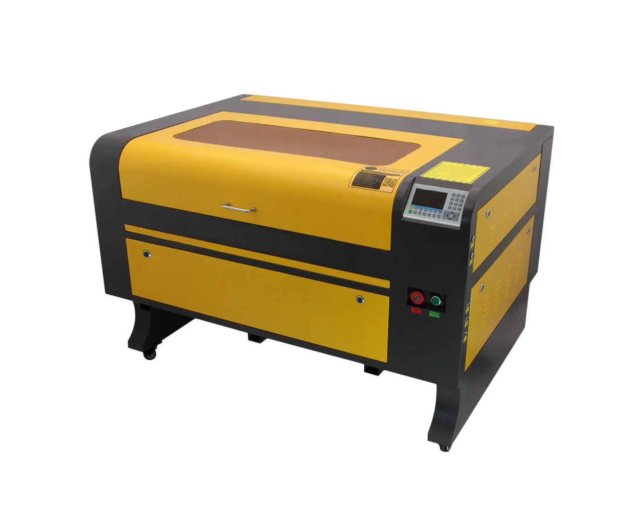 Лазерний верстат СО2 LM9060-75R 75 Вт, обладнання для лазерного різання та гравірування, лазерний гравер з ЧПК (ЧПУ)