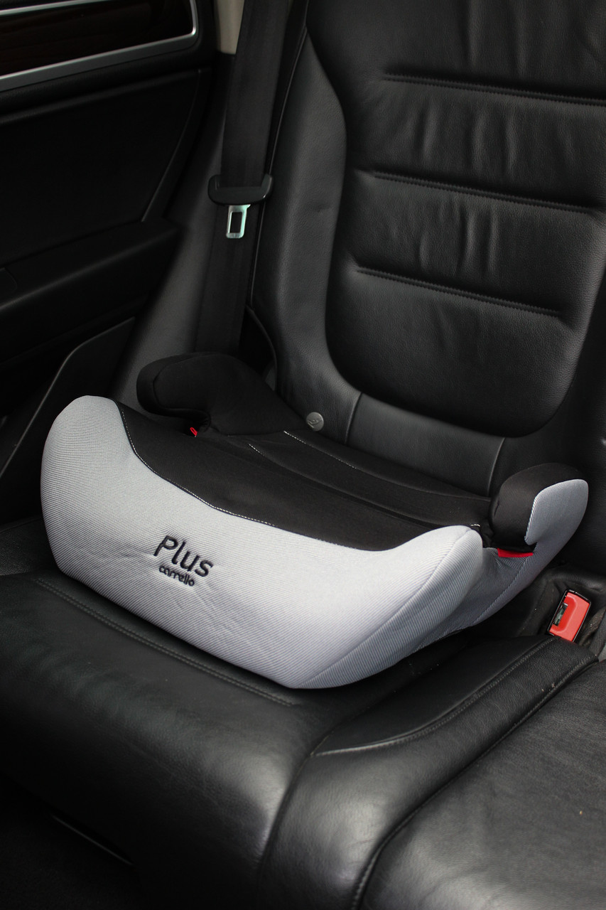 Автокрісло-бустер CARRELLO Plus CRL-11804/2 + направляючий ремінь, Sky Grey