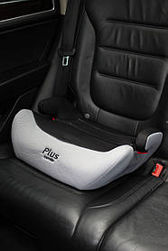 Автокрісло-бустер CARRELLO Plus CRL-11804/2 + направляючий ремінь, Sky Grey