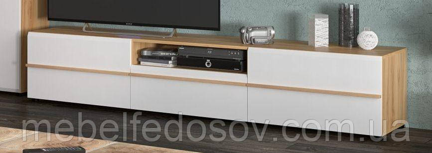 Тумба под телевизор ТВ 2Д1Ш Денвер (Мебель-Сервіс)2046*415*481мм, фото 1