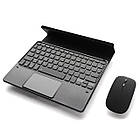 Клавіатура-підставка бездротова Smart Keyboard + Мишка для Samsung Galaxy Tab A 10.5 2018 Ukr+Eng Black, фото 3