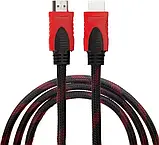 Кабель HDMI-HDMI Donli обплетення, ферити, посилений 30 м (V1.4), фото 6