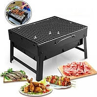 Мангал барбекю складаний BBQ Grill Portable GP-4276 решітка гриль 43*30*22.5см