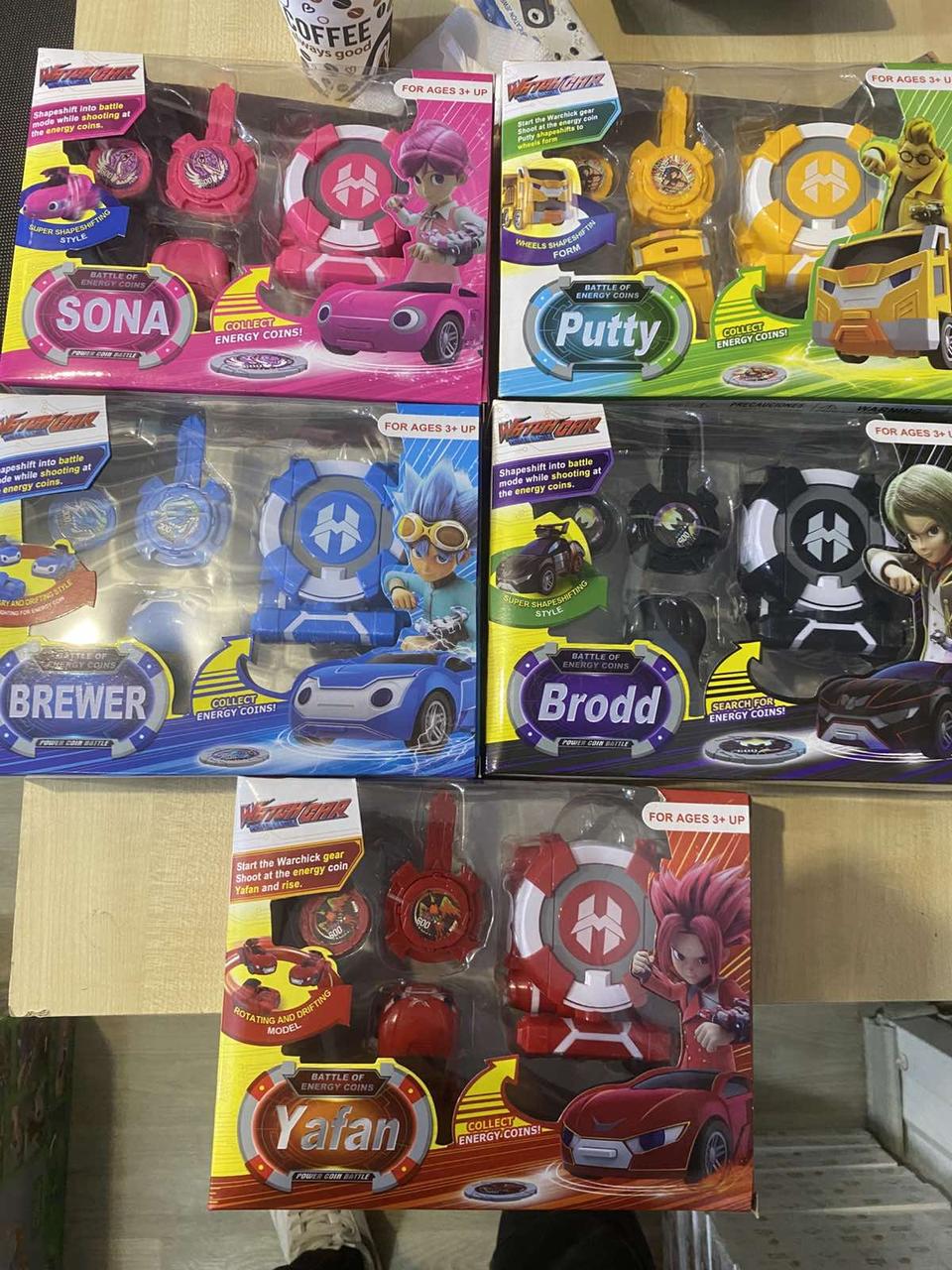 Дитячі годинники-запускалка Ліга-вор, watchcar, вівтор Putty, фото 1