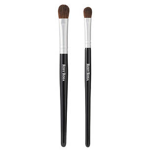 Rosy Rosa Eyeshadow Brush Set Набір з 2 пензлів для тіней, натуральний ворс