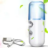 Зволожувач для шкіри обличчя Nano Mist Soraver/ Нано-розпилювач/ Зволожувачі повітря, фото 4