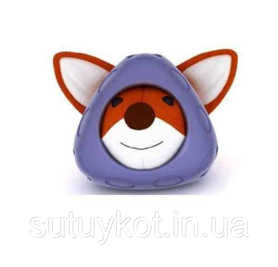 Іграшка-гризунок для собаки Лисенятко пищалкою GrizZzly AnimAll 8,4х8х8,8 см