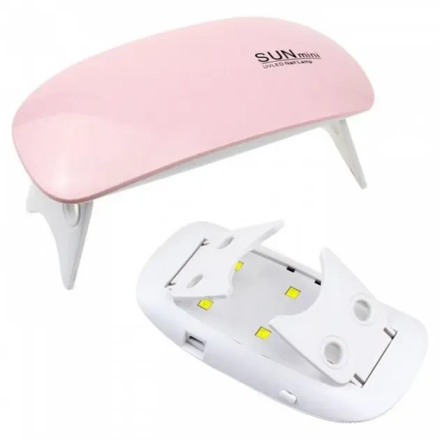 LED+UV Lamp SUN Mini 6W LED лампа для полімеризації гель-лаку, фото 1