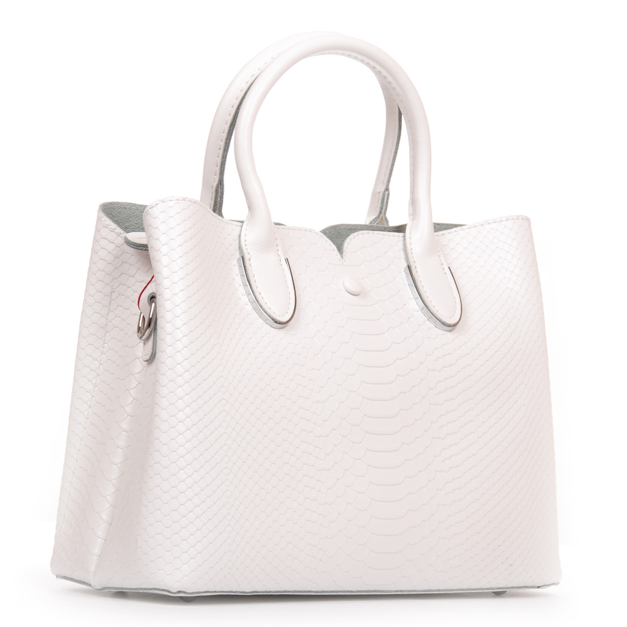 Жіноча шкіряна сумка  8637 white .Купити жіночі сумки гуртом і в роздріб із натуральної шкіри в Україні