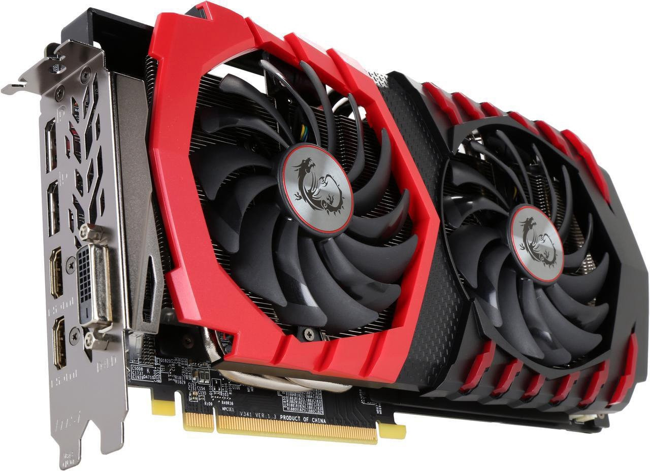 Відеокарта MSI  Radeon RX 580 Gaming X 8 GB  GDDR5 (RX580 8GD5)   Гарантія 6 міс.