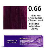 Master LUX Infinite Gloss Безаміачна демі-перманентна крем-фарба 0.66 Мiкстон Iнтенсивно-Фiолетовий 60 мл